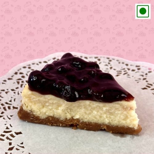 Blueberry Cheese Cake Slice