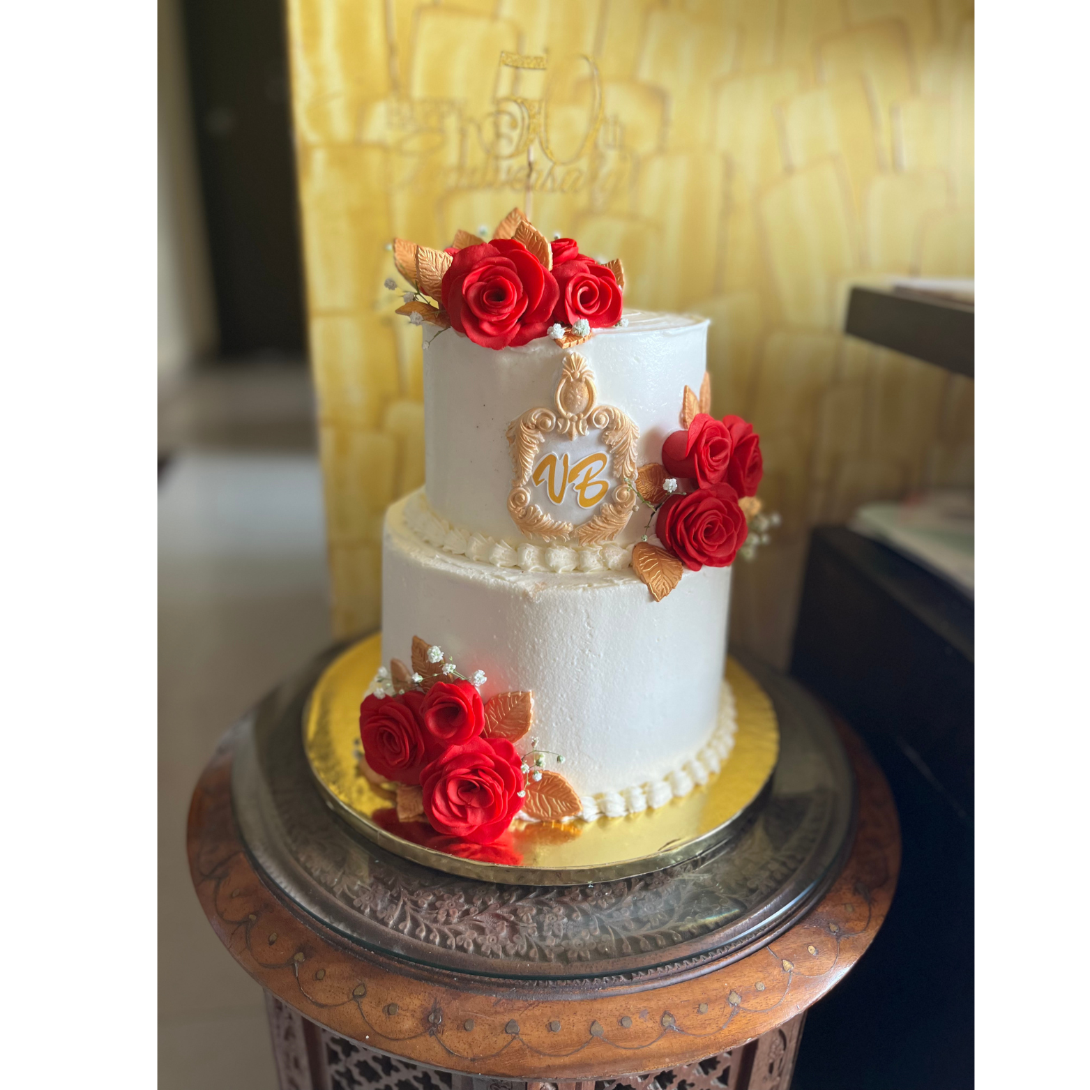 Choco Vanilla Marble Cake with Buttercream