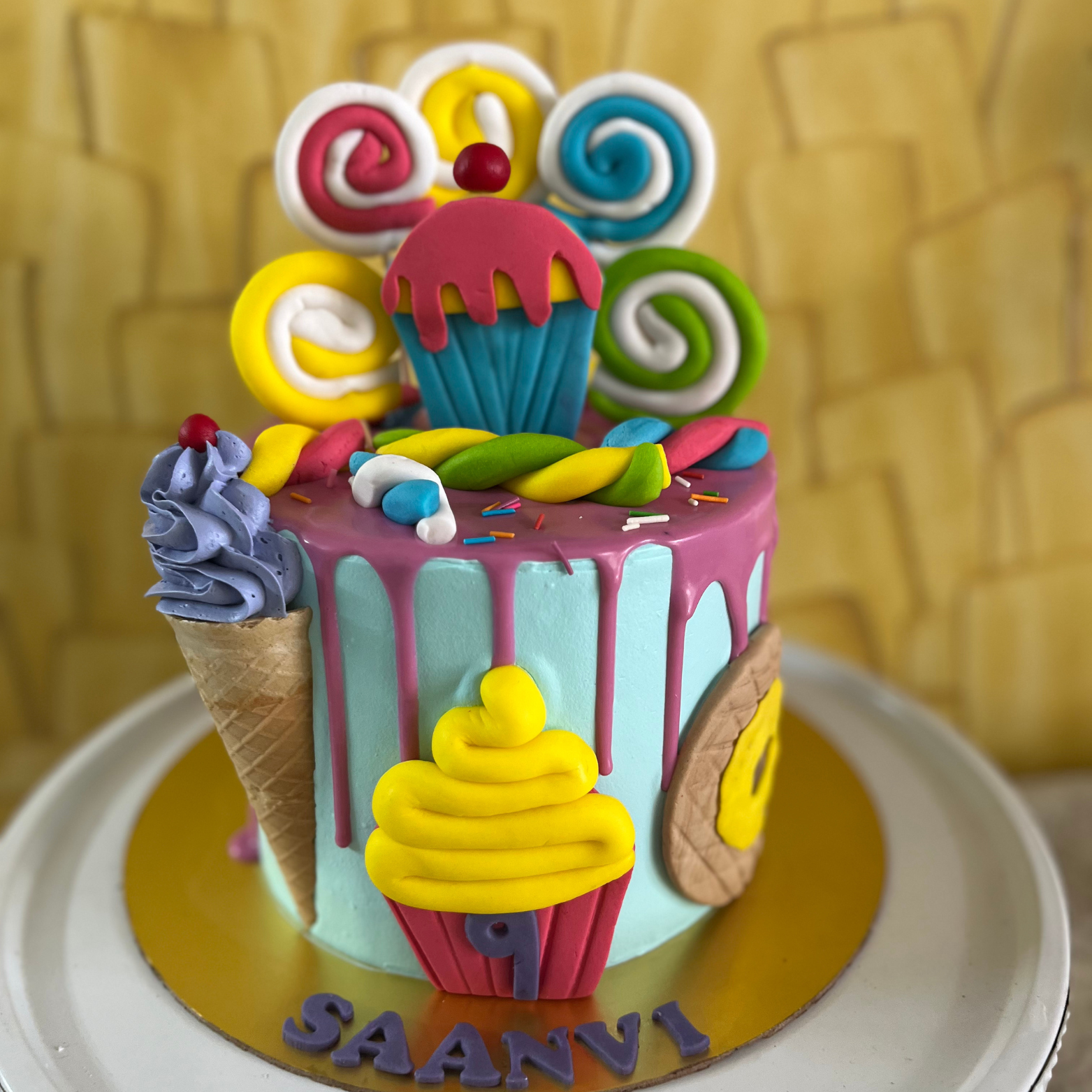 Candyland Theme Cake