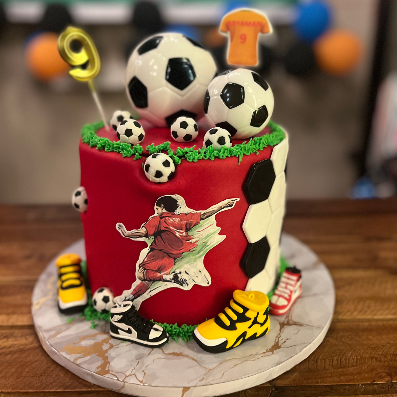 Football Theme Cake