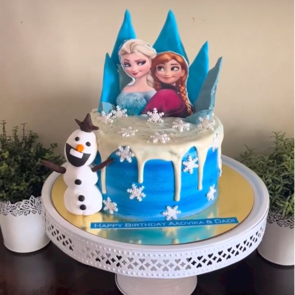 Frozen Theme Cake