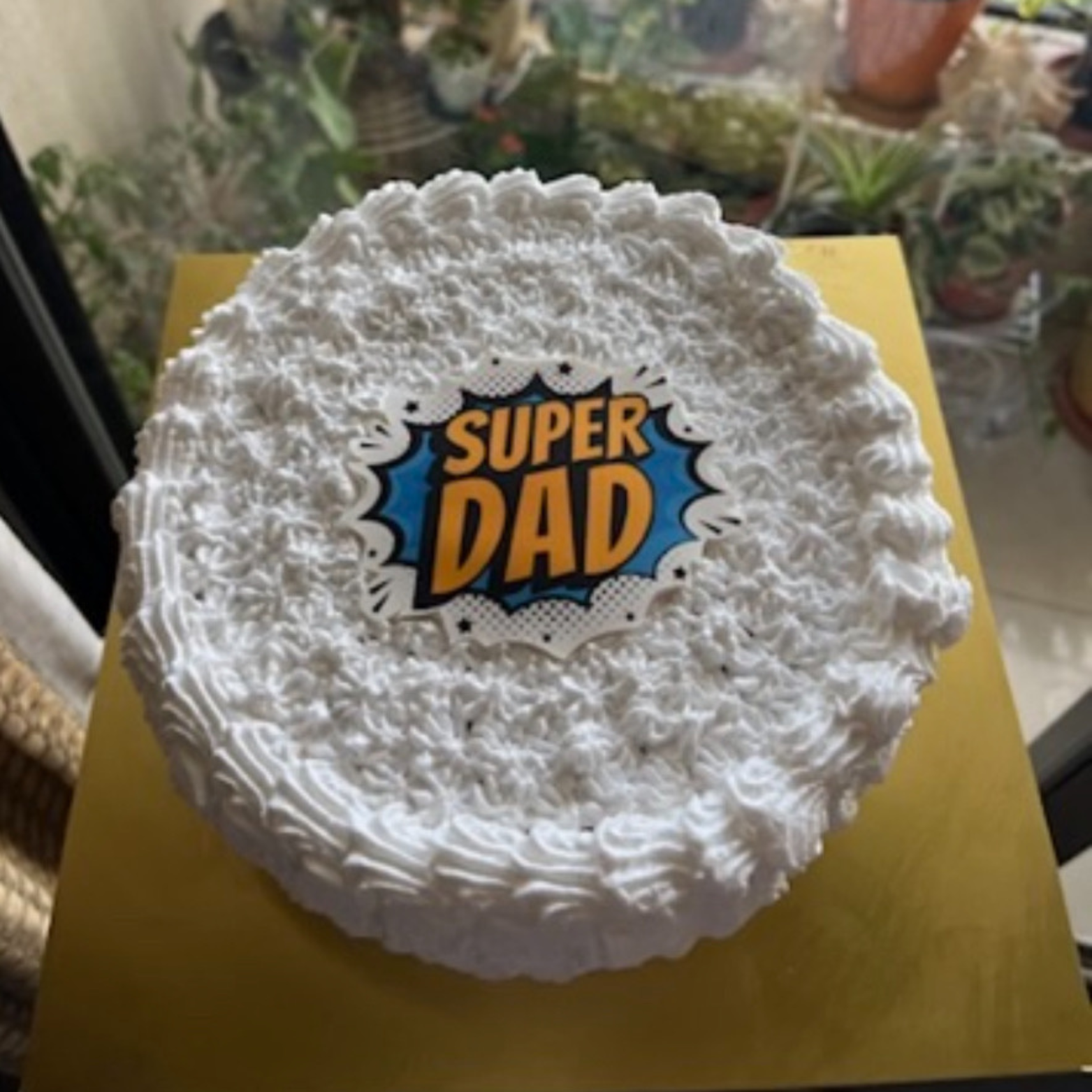 Super Dad Blueberry Cake