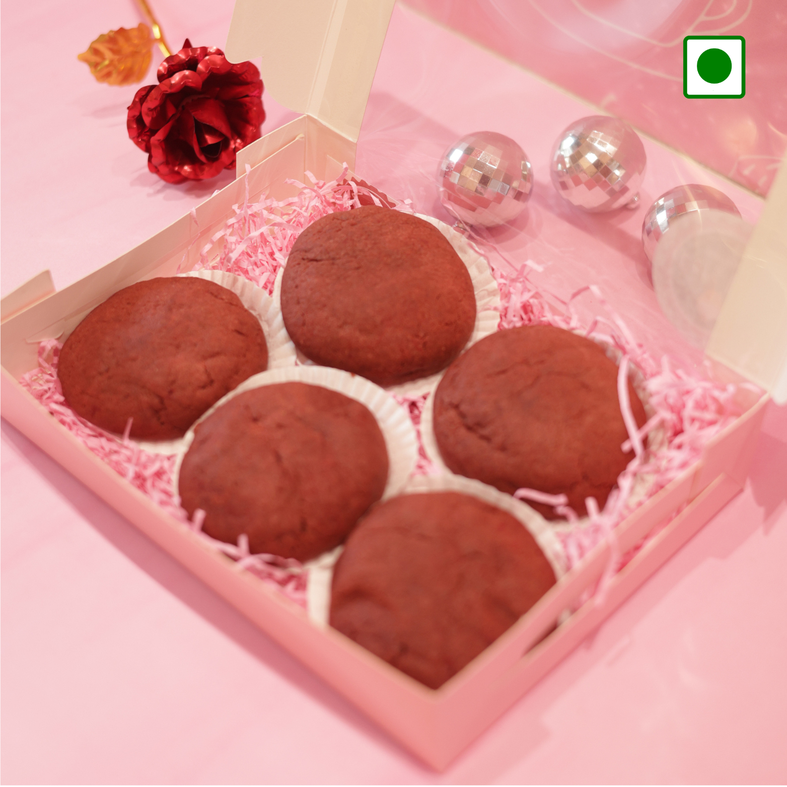 Red Velvet Cream Chese Cookies