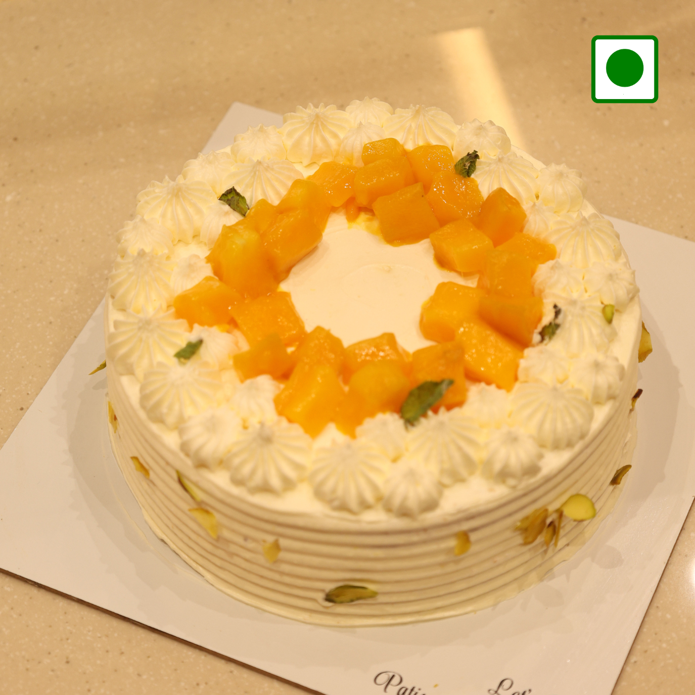 Vanilla Mango Cake